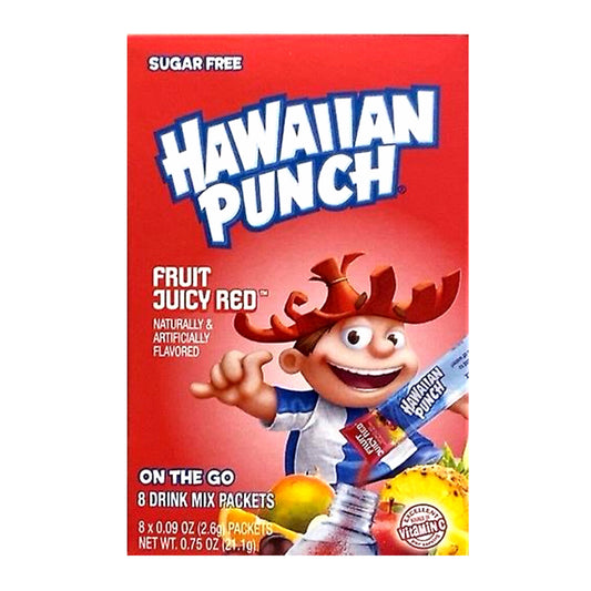 Hawaiian Punch Fruit Juicy Red Singles to Go Drink Mix 21.1g