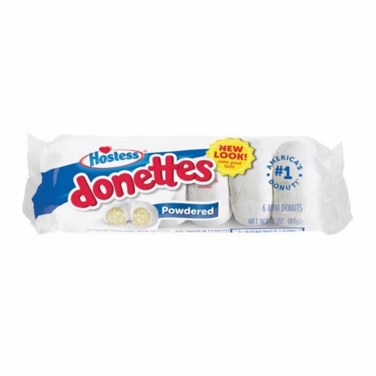 Hostess Powdered Sugar Donettes 85g