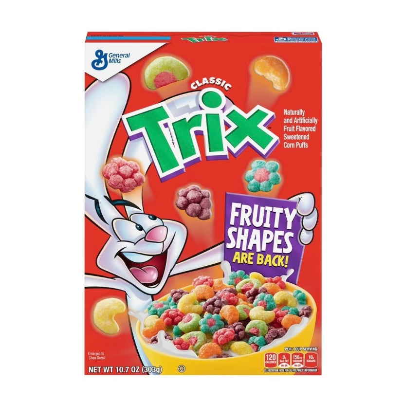 Trix Fruity Shapes Cereal 303g