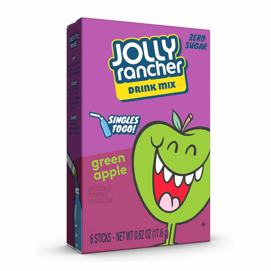 Jolly Rancher Green Apple Singles to Go Drink Mix 17.6g