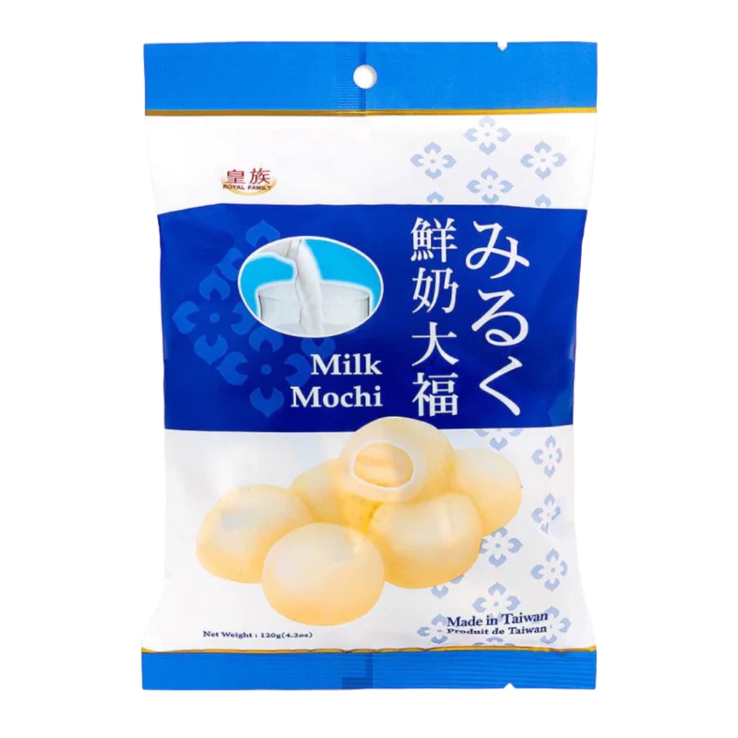 Royal Family Milk Mochi 120g