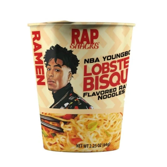 Rap Snacks NBA Youngboy Lobster Bisque Ramen Noodles 64g